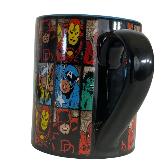 Marvel Avengers Coffee Mug Captain America Iron Man Thor Hulk Ceramic Tea Cup - Picture 8 of 9